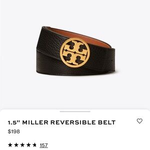 Brand New Tory Burch Miller Belt Size Small